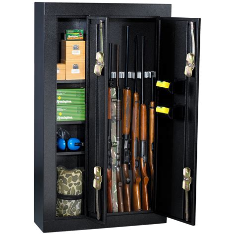 steel gun cabinet reviews|steel cabinet for gun storage.